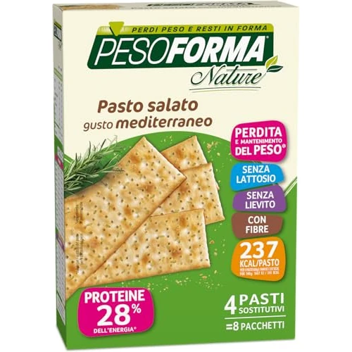 Oferta limitada: Pesoforma Nature - Pasto Sostitutivo Gusto Mediterraneo, 8 Pocket de 13.40 EUR a 13.40 EUR (ahorro 0%)