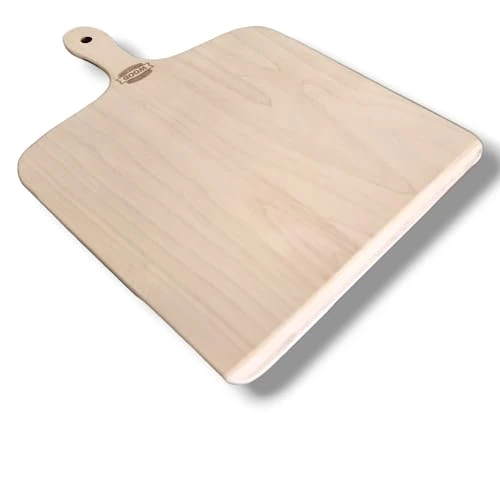 Wood Lab Pala Pizza in Legno di Betulla 30 x 41 (7mm),Più spessa e Resistente, Superfice Levigata, Made in Italy (1)