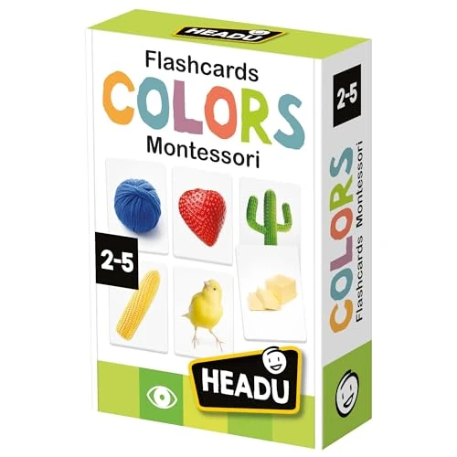 Oferta limitada: Headu Flashcards Colors Montessori Niños Mu27859 Juego Educativo para Niños 2-5 Años de 14.98 EUR a 13.71 EUR (ahorro 8%)