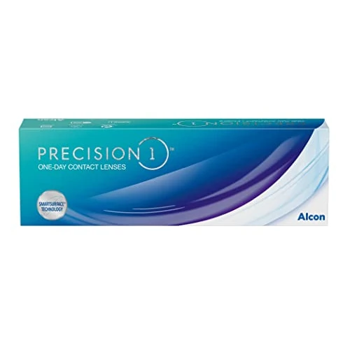 Soczewki Precision1 Soczewki Soft, 30 sztuk, BC 8,3 mm/Slide 14.2 mm / -1.25 Dieoptery