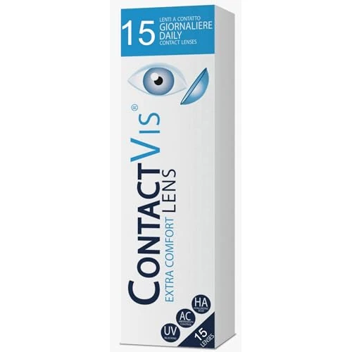 Offerta a tempo: ContactVis 15 Lenti A Contatto monouso Giornaliere per la correzione della miopia - 20% da 11.67 € a 9.39 €