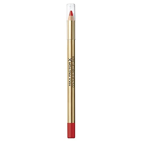 Limited-time offer: Max Factor Colour Elixir Lip Liner 60 Red Ruby Lip Liner for Ideally Defined Lips with Smooth Texture and Matte Finish Extends Lasting Lipstick 5g from 5.99 £ to 4.65 £ (save 22%)