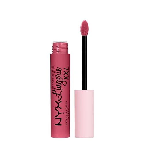 Oferta limitada: NYX Professional Makeup Lip Lingerie XXL Labial líquido Larga duración, Fórmula Vegana, Tono Push'd Up de 10.50 EUR a 9.80 EUR (ahorro 7%)