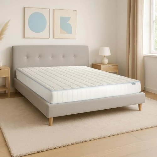 Farmarelax Memory Foam Mattress 20 cm | for Double Bed 160 x 190 cm, 100% Made in Italy | 7 Differentiated Zones | Breathable and Ergonomic | Anti-Dust Mite and Hypoallergenic