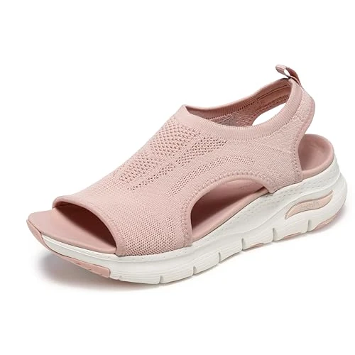 Skechers Arch Fit Meditation, Sandalia Mujer
