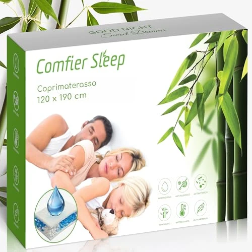 Tijdelijke aanbieding: Matrasbeschermer 120x190 cm – 100% Bamboe Zacht Oppervlak – Ademend En Stille Waterdichte Matrasbeschermer van 24.95 € naar 24.95 € (0.00% korting)
