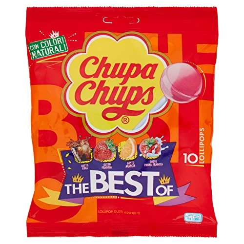 Limited-time offer: Chupa Chups Lecca Gusti The Best of 120 g from 6.71 GBP to 6.71 GBP (save 0%)