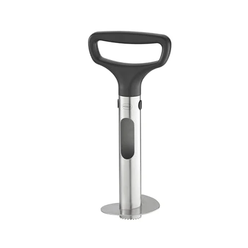 Oferta limitada: RÖSLE PRO Cortador de piñas, pelador de piñas para descorazonar y cortar en anillos, con mango ergonómico, escala de corte y ranura de expulsión, ABS, acero inoxidable 18/10 de 36.91 € a 36.91 € (ahorro 0.00%)