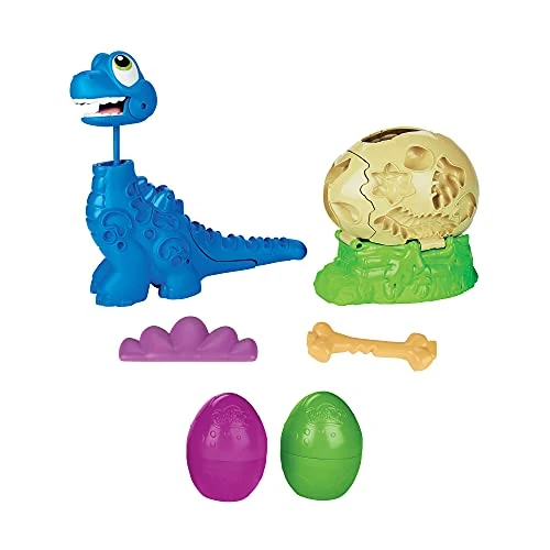 Offre limitée : Play-Doh Dino Crew Bronto Long Cou, Dinosaure pour Enfants avec 2 œufs de pâte à Modeler, dès 3 Ans de 21.99 € à 16.99 € (23% de remise)