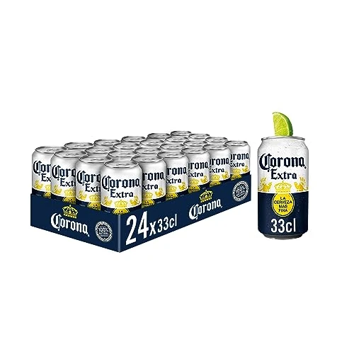Offerta a tempo: Corona Extra - 24 Birre in Lattina da 330ml — 27% da 33,60 € a 24,69 €