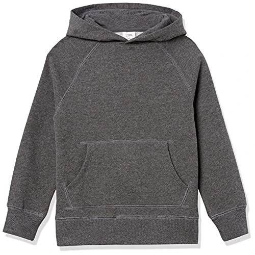 Limited-time offer: Amazon Essentials Boys' Fleece Sweater Hoodie Sweatshirts, Charcoal, 9 Years from 8.30 £ to 8.30 £ (save 0.00%)