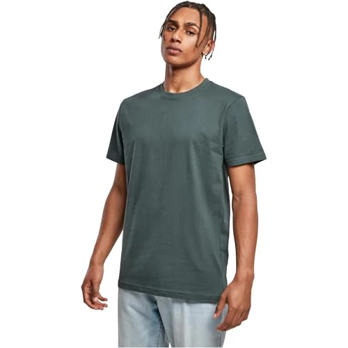 Beperkte aanbieding: Build Your Brand Heren T-shirt ronde hals, Flesgroen, 4XL van 9.90 EUR naar 9.90 EUR (besparing 0%)