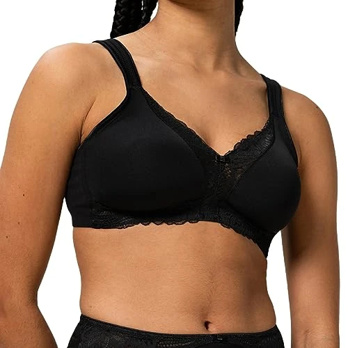 Oferta limitada: Triumph Mujer Modern Lace+Cotton N, Bra, Black, 95E de 55.00 € a 37.21 € (ahorro 32%)