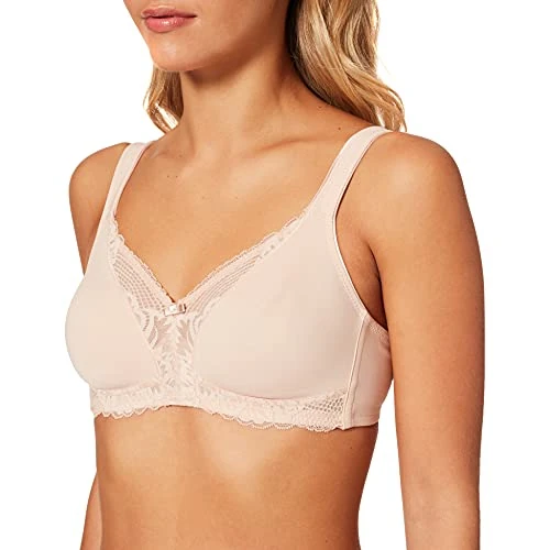Limited-time offer: Triumph Womens Modern Lace+Cotton N Bra, Beige, 36C UK from 38.00 GBP to 35.82 GBP (save 6%)