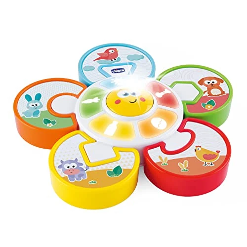Offre limitée : Chicco Puzzle Electronique des Animaux, Jeu électronique avec lumières et sons, Enseigne les sons des animaux, Piles incluses, Âge 12-36 mois, Multicolore de 21.92 EUR à 16.00 EUR (remise 27%)