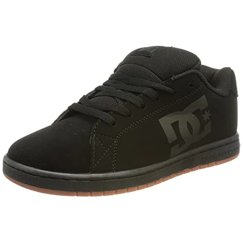 Oferta limitowana: DC Shoes Męskie buty Gaveler – Leather Shoes Sneaker, Czarna guma, 44.5 EU z 198.55 zł na 198.55 zł (oszczędź 0.00%)