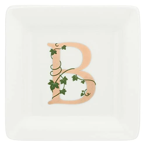 Tijdelijke aanbieding: La porselein, wit, vierkante schotel, letter B, meubels voor thuis, keuken - lijn - cadeau-idee - porselein - 10 x 10 x 1,5 cm van 8.03 EUR naar 8.03 EUR (korting 0%)