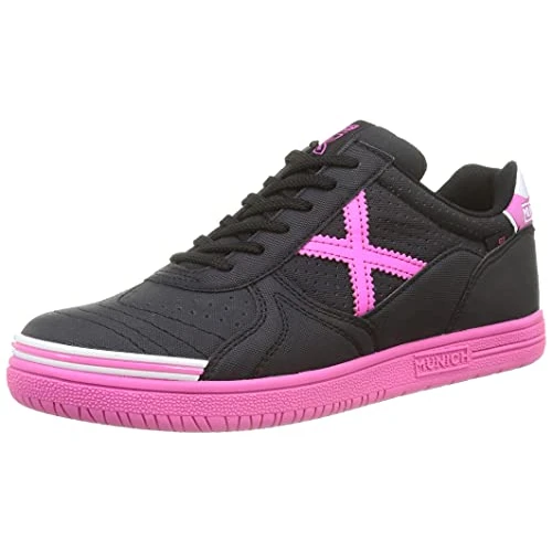 Limited-time offer: Munich G-3 Kid Profit, Unisex Children's Trainers, Black-Pink, 40 EU from 37.04 £ to 37.04 £ (save 0.00%)