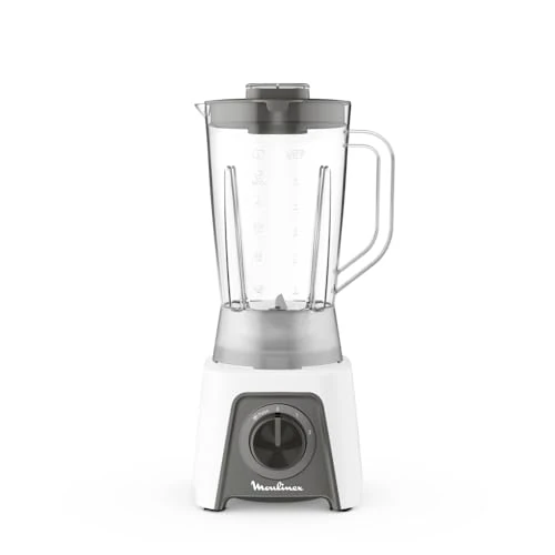 Oferta limitada: Moulinex Blendeo+ LM2C0110 - Batidora de vaso, 450 W, jarra de 1,5 L, 2 velocidades + función Pulse, pica hielo, Duraforce Label, alto rendimiento y resistencia diaria garantizada de 28.29 EUR a 28.29 EUR (ahorro 34%)