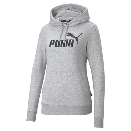 Limited-time offer: PUMA ESS Logo Hoodie TR Light Gray Heather from 29.15 £ to 29.15 £ (save 0.00%)