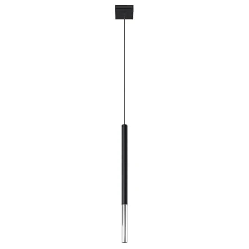 Offerta a tempo: SOLLUX lighting Lampada a Sospensione - Lampada a Soffitto in Acciaio - 1 Paralume - Lampada LED - Nero Cromo Mozaica - 35% da 38.94 € a 25.24 €