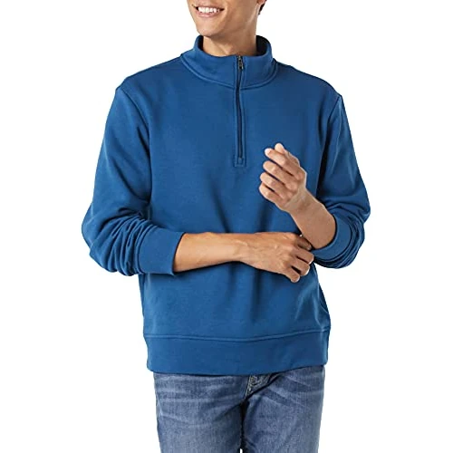 Oferta ograniczona: Amazon Essentials Mężczyźni Bluza polarowa z długim rękawem i krótkim zamkiem z 109.00 EUR na 109.00 EUR (znizka 0%)