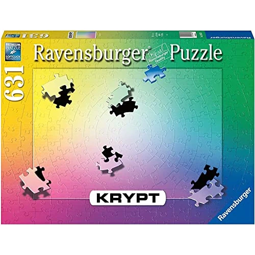 Offre limitee: Ravensburger - Krypt puzzle 631 p - Gradient - 16885 de 19.90 EUR a 19.90 EUR (economie 0%)