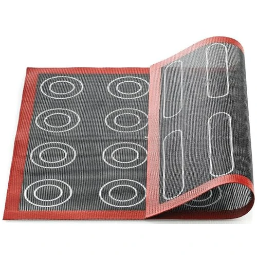 Limited offer: silikomart | Microperforated Silicone AIR MAT Eclair & CHOUX, 400x300 mm, Ideal for Uniform Cake Baking, Non-Slip and Non-Stick, Glass Fibre Core, Made in Italy from 19.00 EUR to 11.99 EUR (save 37%)