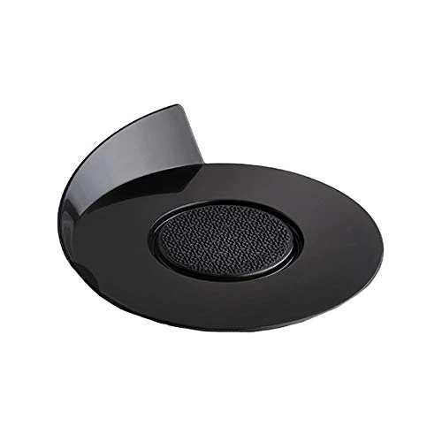 Silikomart Professional - Juego de 100 Bandejas Camarero Antideslizantes para Porciones Redondas, 86 mm de diámetro, Color Negro