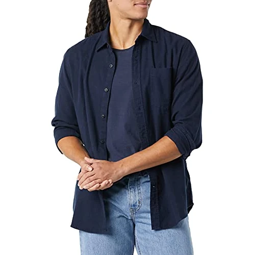 Oferta limitada: Amazon Essentials Camisa de Franela, Manga Larga (Disponible en Tallas Grandes) Hombre de 15.86 EUR a 15.86 EUR (ahorro 0%)