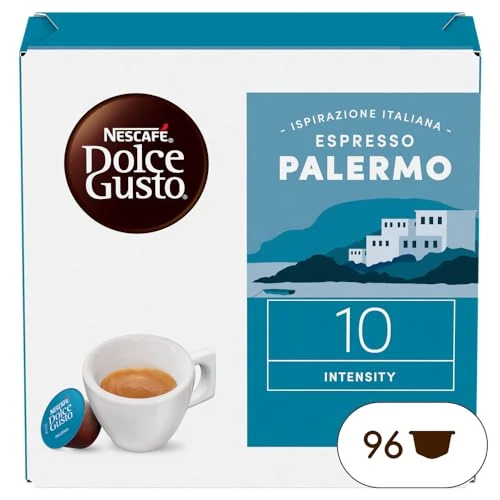NESCAFÉ DOLCE GUSTO Espresso Palermo Caffè, 6 packs of 16 capsules (96 capsules)