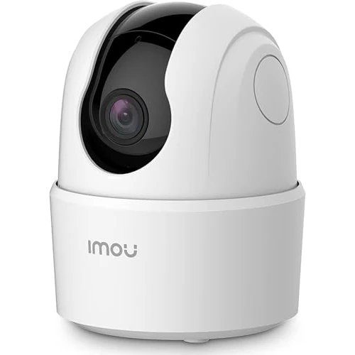 Imou WiFi Surveillance Camera Indoor 360° Smart Camera Smart Smartphone 1080P with Human Detection AI Tracking Two-Way Audio Siren Compatible Alexa for Baby/Pets