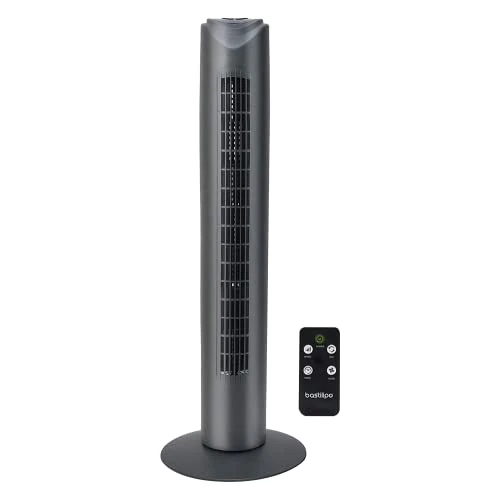 Oferta limitada: Ventilador de torre con mando a distancia Sagres gris antracita de 50.34 € a 50.34 € (ahorro 0.00%)