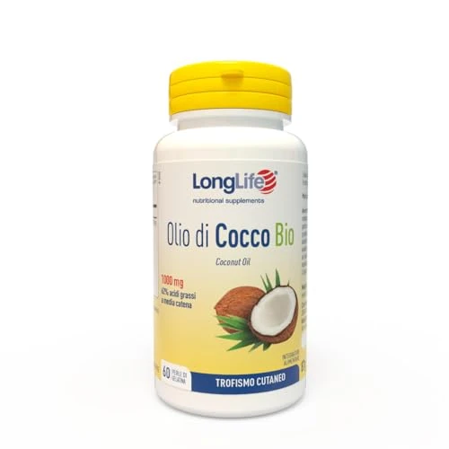 Oferta limitowana: Longlife Olio Cocco Bio integratore alimentare ricostituente 60 perle z 416.86 zł na 416.86 zł (oszczędź 0.00%)