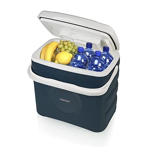 Offerta a tempo: Campart Frigorifero elettrico Arendal - 29 L - 2 scomparti con divisorio rimovibile - Adatto per bottiglie da 2 L - Porta USB - Accendisigari e presa di corrente - Raffredda o mantiene caldo - CB-8630 - 11% da 131.97 € a 116.99 €