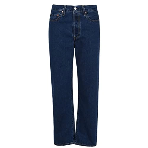 Offerta a tempo: Levi's Ribcage Straight Ankle Jeans, Dark Mineral, 30W / 27L Donna - 0.00% da 65.00 € a 65.00 €