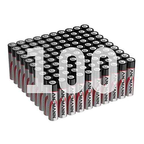 Zeitlich begrenztes Angebot: Ansmann 100x Batterien AAA - Alkaline Micro LR03 für Spielzeug & LED von 24.99 € auf 20.99 € (16% Rabatt)