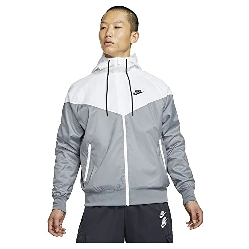 Oferta limitada: NIKE Sportswear Windrunner, Jacket Hombre, Gris Grey/white/smoke Grey/bl), XS de 62.95 EUR a 57.95 EUR (ahorro 8%)