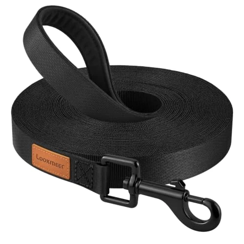Offre limitée : Looxmeer Longe Robuste 3m-30m Poignée Rembourrée pour Chiens de 10.99 € à 10.99 € (0.00% de remise)