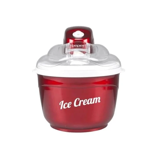 BEPER P102GEL001 Automatische ijsmachine, Aluminium/ABS, 1,5 L, Rood