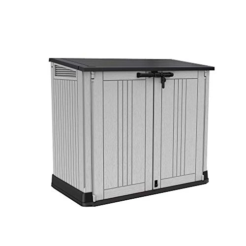 Offerta a tempo: Keter Porta Attrezzi da Esterno Store-It-Out Nova, in plastica Grigio/Nero - 0.00% da 157.91 € a 157.91 €