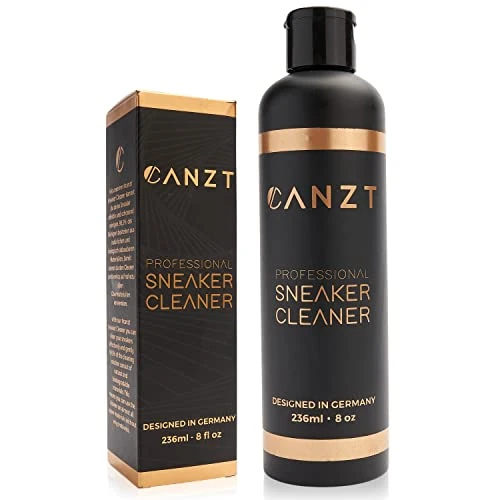 Offerta a tempo: Canzt Sneaker Cleaner XXL – Detergente per scarpe da ginnastica, pulitore professionale per sneakers e scarpe in pelle, camoscio e nubuck – Flacone grande 236ml - 0.00% da 11.99 € a 11.99 €