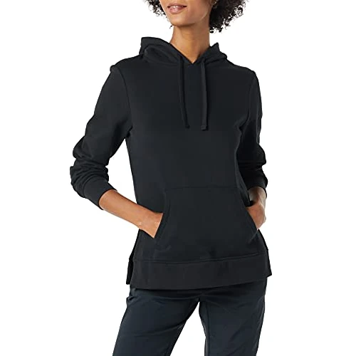 Oferta limitada: Amazon Essentials Sudadera tipo túnica de rizo francés con capucha para mujer, color negro, talla XS de 19.99 € a 19.99 € (ahorro 0.00%)