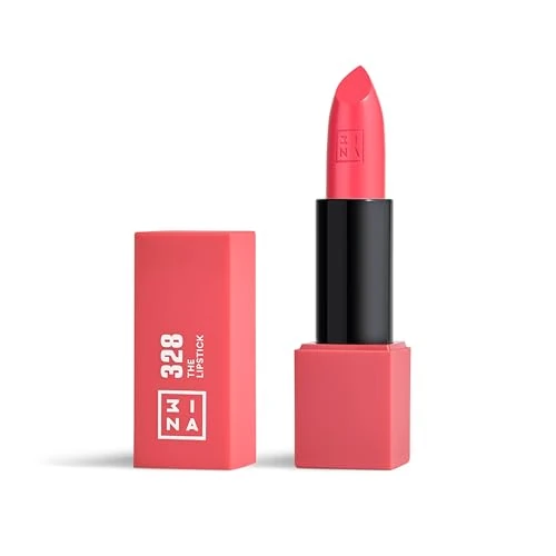 Beperkte aanbieding: 3INA MAKEUP - Vegan - The Lipstick 328 - elektrisch roze - lippenstift mat - sterk gepigmenteerde lippenstift - gematteerde intense kleur - crèmige vanillegeur - crèmige textuur - dierproefvrij van 14.28 EUR naar 14.28 EUR (besparing 0%)