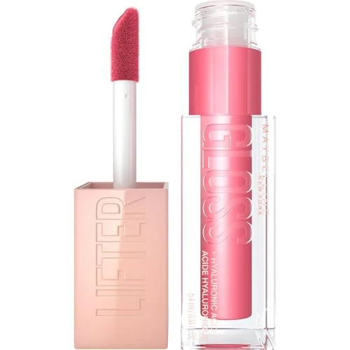Oferta limitada: Maybelline New York, Brillo de labios Lifter Gloss, Hidratación Intensa y Labios Rellenos Sin Retoques, Fórmula con Ácido Hialurónico, en Tono 05 Petal de 10.48 EUR a 5.68 EUR (ahorro 46%)