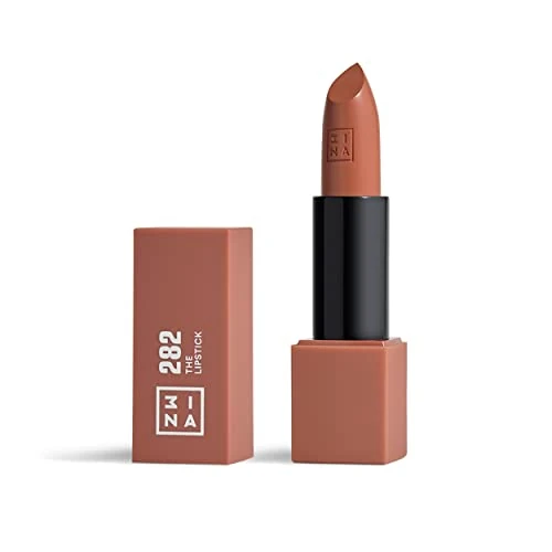 Oferta limitada: 3INA MAKEUP - The Lipstick 282 - Marrón Suave - Labial Marrón Suave Cremoso - Barra de Labios Mate con Vitamina E y Manteca de Karité de Alta Pigmentación con Olor a Vainilla - Vegan - Cruelty Free de 15.95 EUR a 9.40 EUR (ahorro 41%)