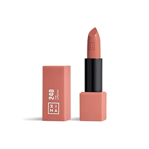 Zeitlich begrenztes Angebot: 3INA - The Lipstick 240 - Medium nude pink - Matte Creamy Lip Colour von 17.05 € auf 10.85 € (36% Rabatt)