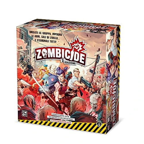 Limited offer: Asmodee, Zombicide, Segunda Edición, Juego de Mesa Colaborativo, 1-6 Jugadores, 14+ Años, Edición en Italiano from 109.99 USD to 97.99 USD (save 11%)