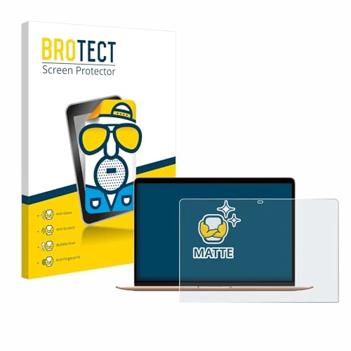 Begrenztes Angebot: BROTECT Entspiegelungs-Schutzfolie für Apple MacBook Air M1 2020 Matte Displayschutz-Folie, Anti-Reflex, Anti-Fingerprint von 17.79 EUR auf 15.12 EUR (Rabatt 15%)