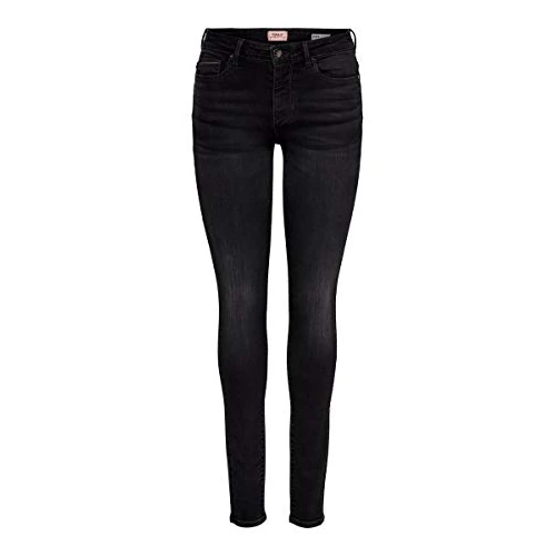 Offerta a tempo: Only Onlcoral Life SL Skinny REA285 NOO 15209482, Denim Nero, 29W x 32L - 45% da 39.99 € a 22.15 €